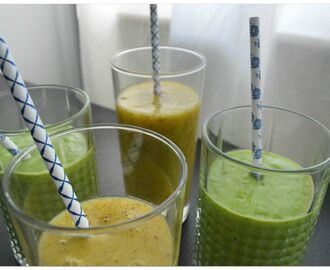 Recept på goda smoothies