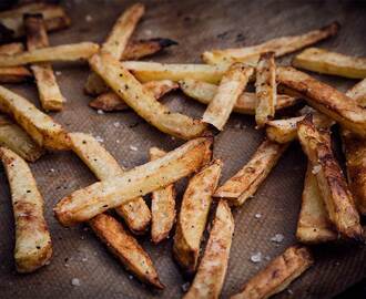 Pommes frites i ugn