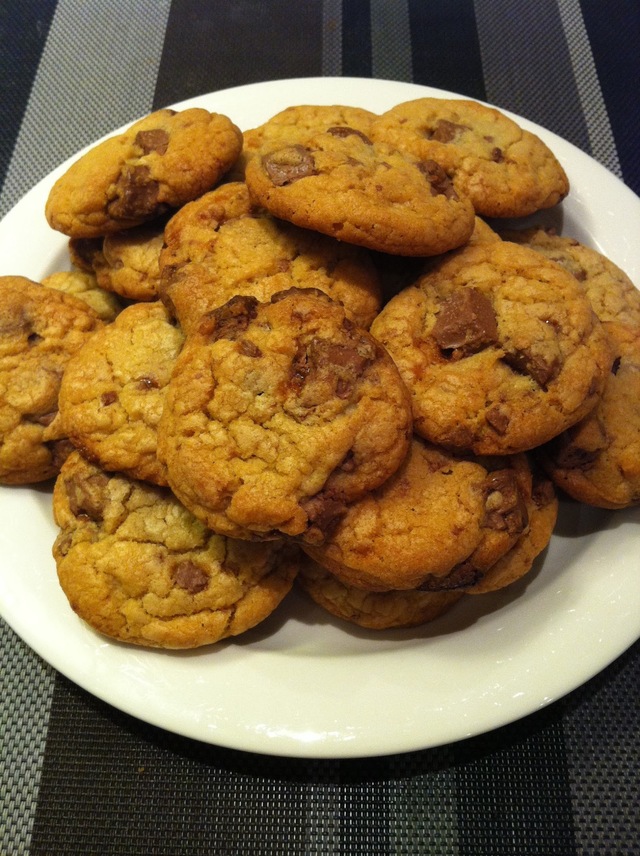 Amerikanska chocolate chip cookies