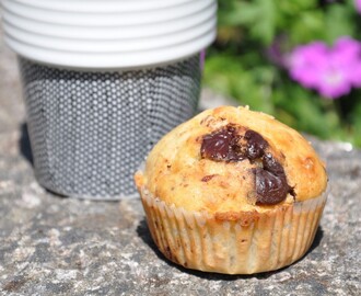 American Chocolate Chip Muffins