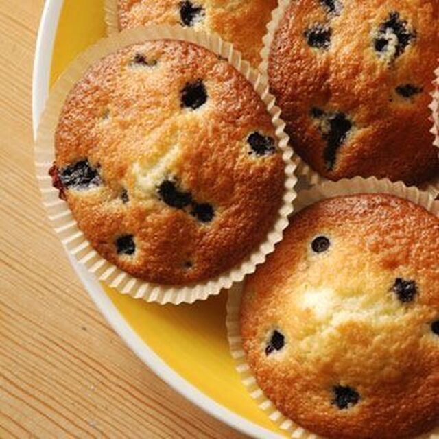 Blåbärsmuffins