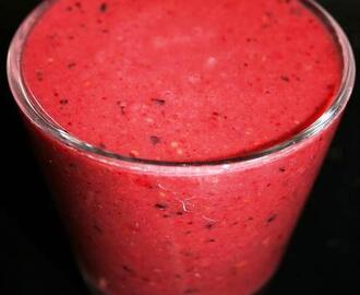 Hallonsmoothie