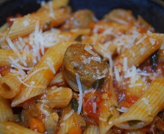 Pasta med Salsiccia