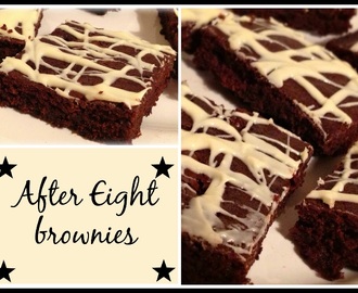 After Eight brownies