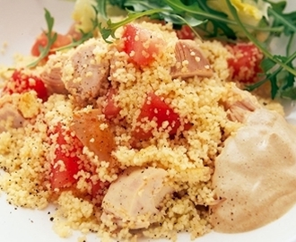 Couscous med kyckling