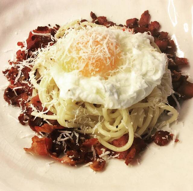 Spaghetti carbonara by 