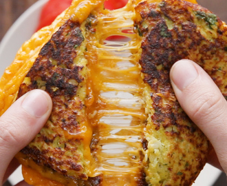 Cauliflower Grilled Cheese