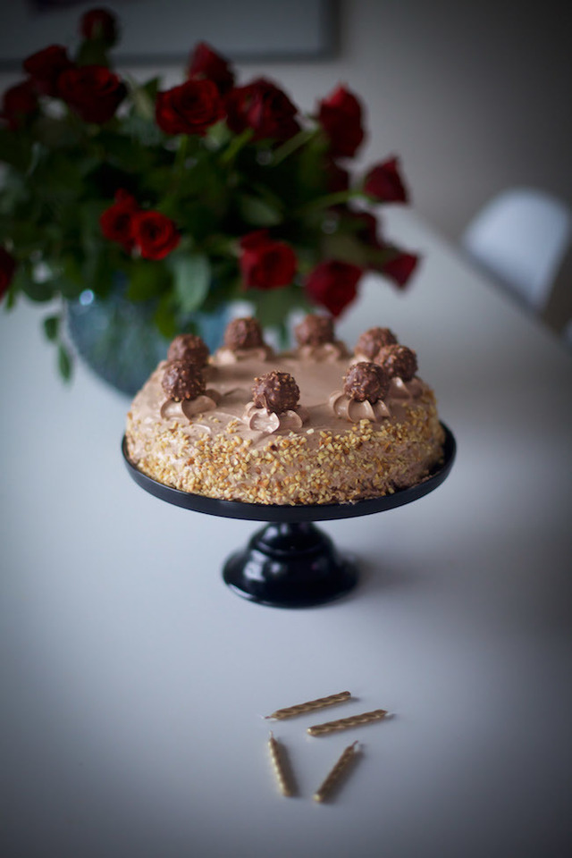 Ferrero rocher tårta