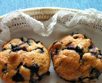 Blåbärsmuffins