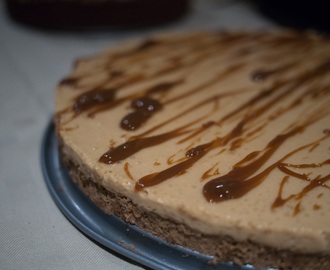 Dulce de leche-cheesecake