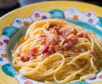 Pasta alla carbonara, ricetta originale