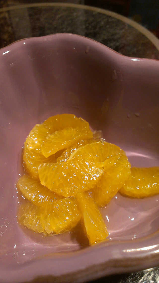 Kesellamousse med citrus