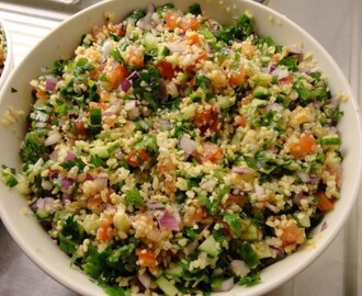 Recept: Mammas tabbouleh