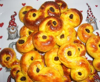 Glutenfria lussebullar