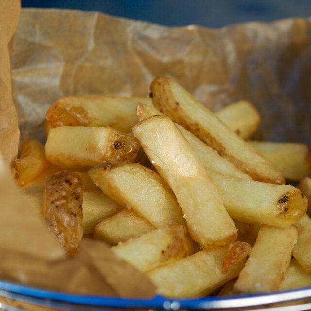 Hemmagjorda pommes frites