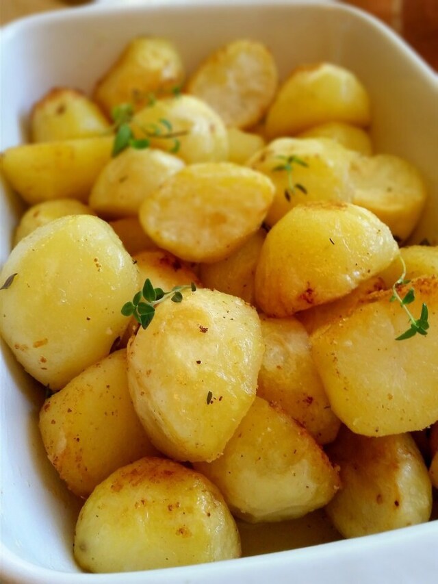 Perfekt ugnsrostad potatis