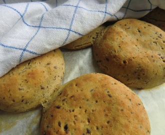 Glutenfria skållade havre- och linfröfrallor