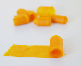 Ät gott, ät nyttigt: mango fruit roll-ups