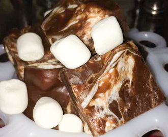 Marmorerad marshmallowfudge – Gästbloggare