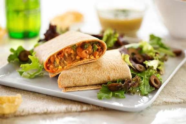 Easy vegan burrito