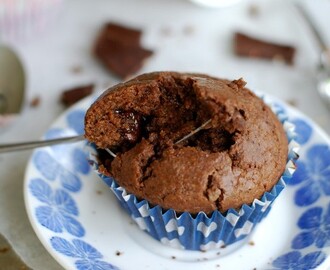 Söndagsmuffins med choklad