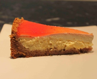 Blodapelsincheesecake