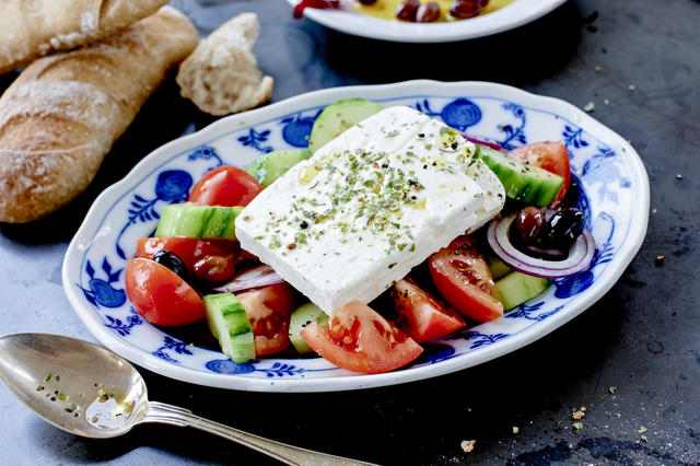 Klassisk Grekisk sallad