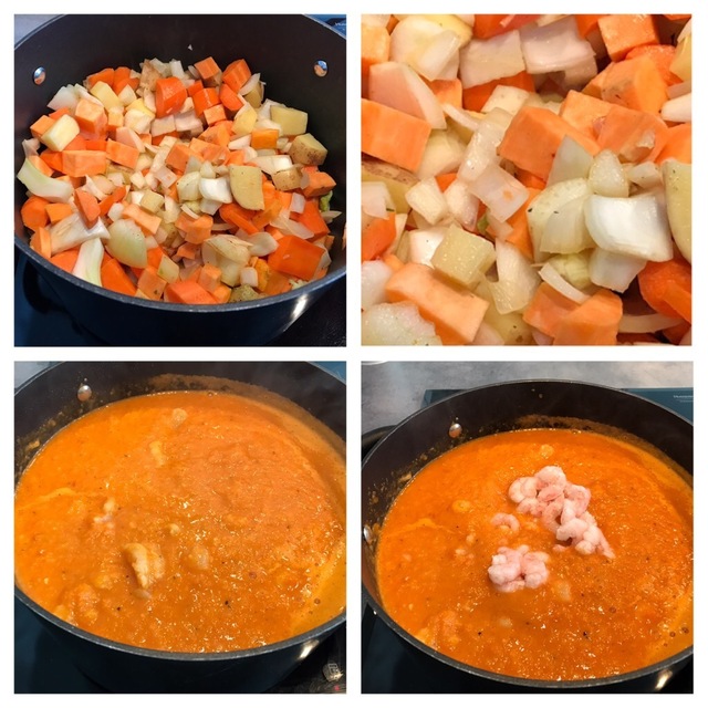 Härlig, mättande och enkel soppa – tomat & fisksoppa