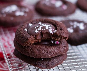 Chokladkakor med minttryffel