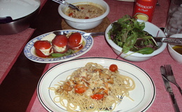 Pasta kantarellsås