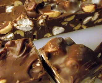 Rocky Road Fudge