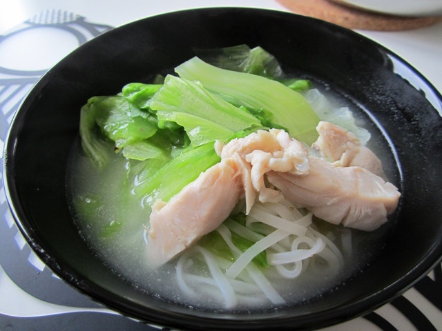 Kyckling Pho (vietnamesisk nudelsoppa)