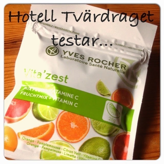 Hotell Tvärdraget testar... Yves Rocker Vitamin Godis.