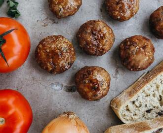 Steka köttbullar i ugn – Enkelt recept