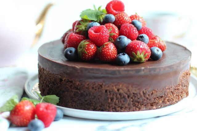 Camillas lyxiga chokladtårta