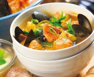 Bouillabaisse med citronaioli