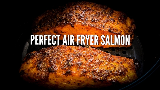 Air Fryer Salmon Recipe  /  Spiceindiaonline