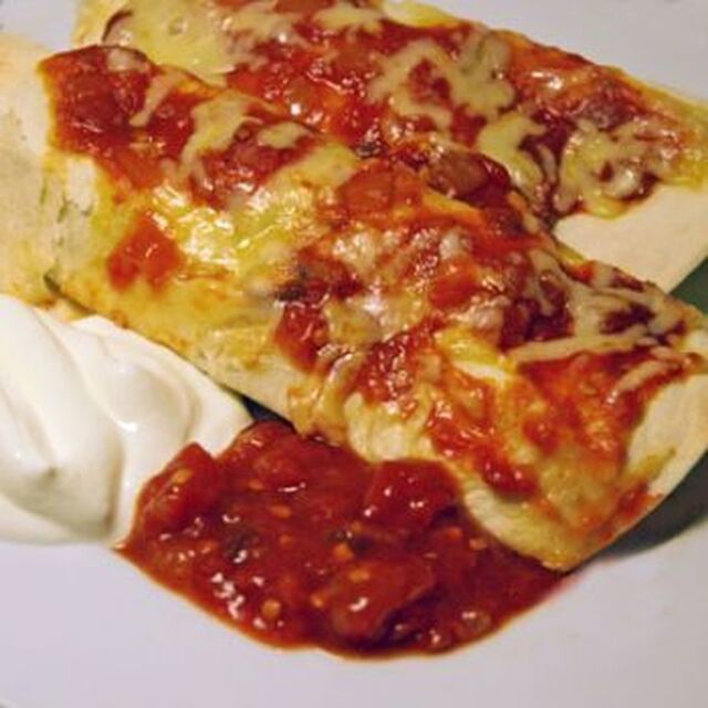 Tex-Mex enchiladas