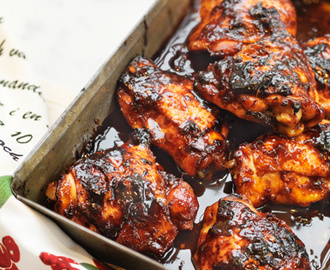 Sticky chicken