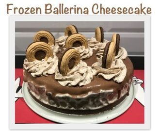 Frozen Ballerina Cheesecake
