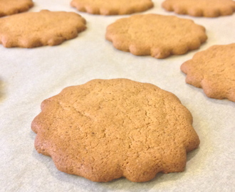 Pepparkakor (naturligt glutenfria & mjölkfria, utan vitt socker)