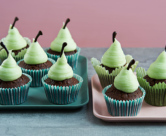 Chokladmuffins med vaniljfrosting