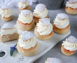 Knådfria semlor