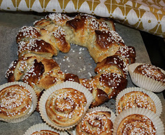 Glutenfri kaffekrans + bullar