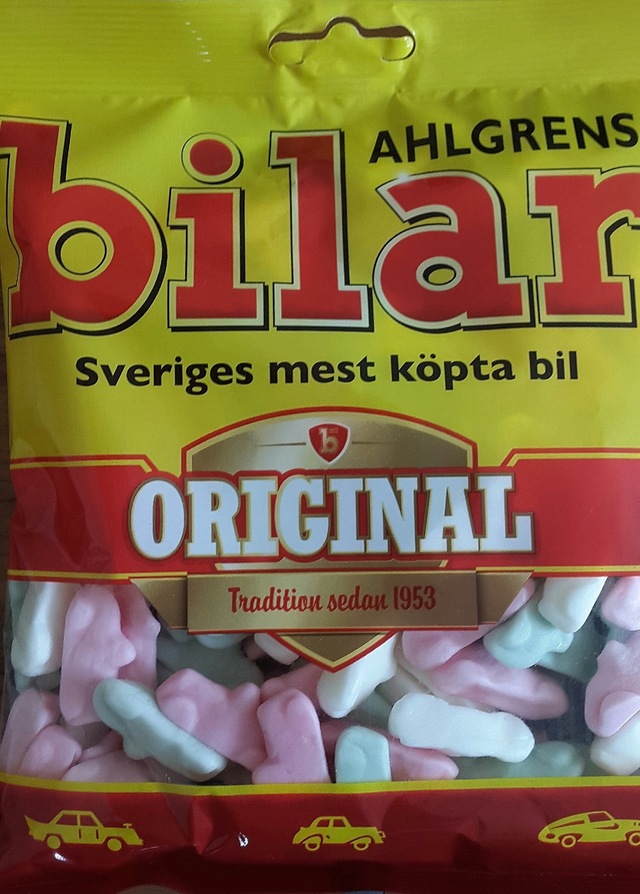 Ahlgrensbilar fluff som tårtfyllning