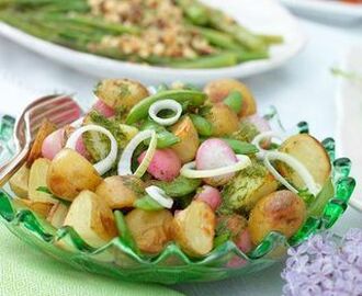 Primörsallad med potatis