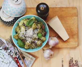 Nykokt Färskpotatis med Pesto och Parmesan