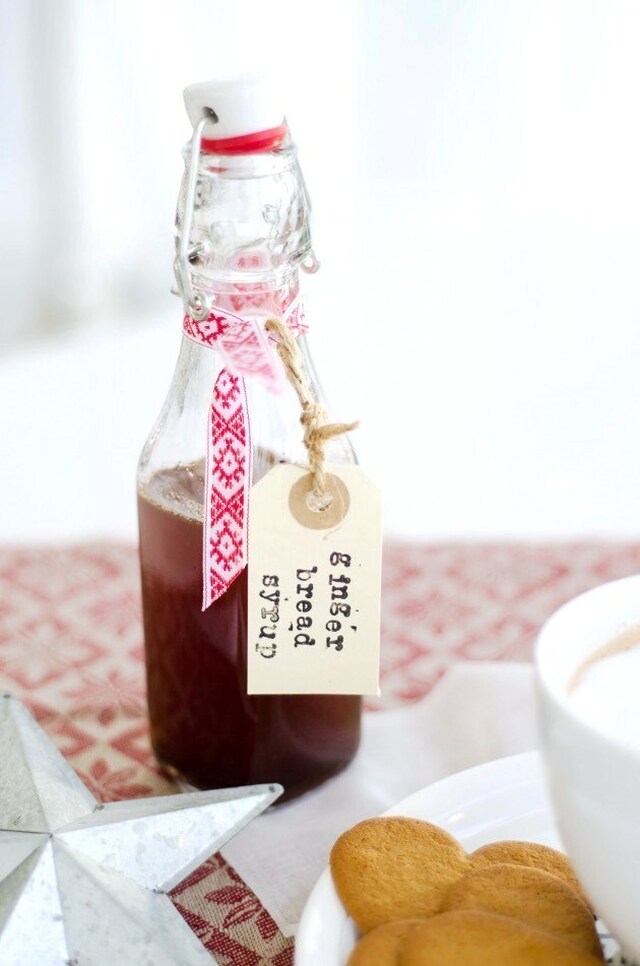 Gingerbread Syrup for Gingerbread Latte (Pepparkakssirap )