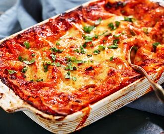 Lasagne i långpanna