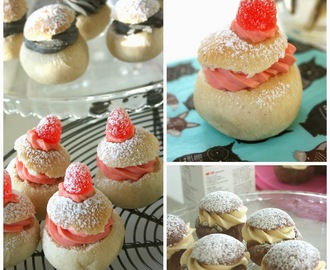 Semlor - Minisemlor